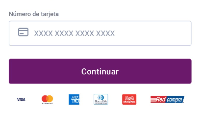 tip de tarjeta