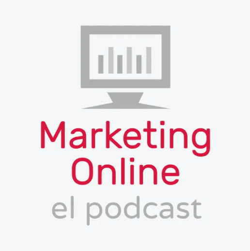 Logo del canal de podcast en marketing online