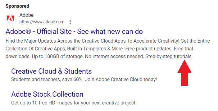 Extensiones de anuncios en Google Ads: el recurso para mejorar tu rendimiento publicitario Callout